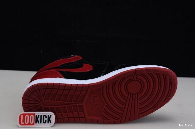 1st Kicks 807 OG 1 High Patent Air SmartChoice 555088- Bred Jordan 1116